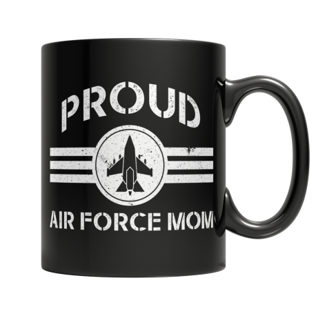 Proud Air Force Mom Mug