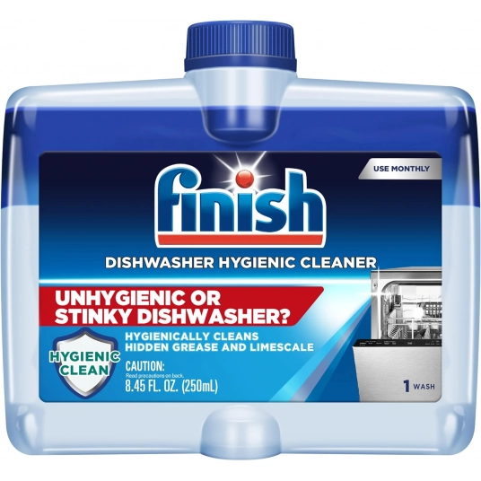 Finish Dual Action Dishwasher Cleaner: Fight Grease & Limescale, Fresh, 8.45oz