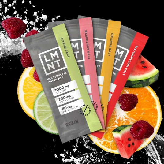 LMNT Zero-Sugar Electrolytes – Variety Pack – Hydration Powder Packets | No Artificial Ingredients | Keto & Paleo Friendly | 12
