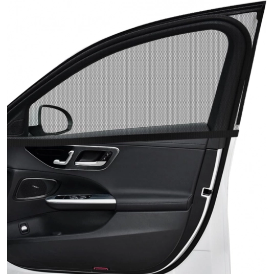 Ziciner Car Window Shade, 4 Pcs Auto Side Front Rear Window Sun Shades, Heat Block and UV Rays Protection, Breathable Mesh Priva