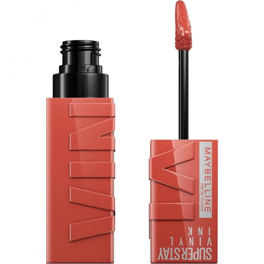 Maybelline Super Stay Vinyl Ink Longwear No-Budge Liquid Lipcolor Makeup, Highly Pigmented Color and Instant Shine, Keen, Pink L