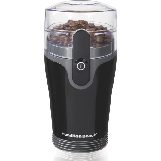 Hamilton Beach Fresh Grind Electric Coffee Grinder for Beans, Spices and More, Stainless Steel Blades, Removable Chamber, Makes