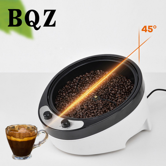 BQZ 110-220V 1800W Home Electric Coffee Beans Roaster Machine - Non-stick Coating 45° Design