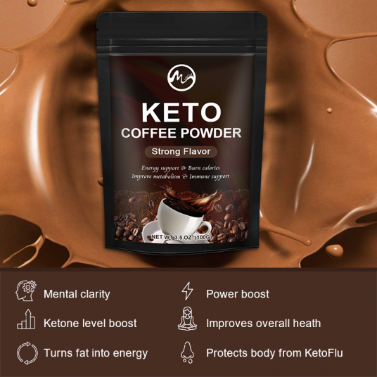 Minch Keto Coffee Slimming Item Refreshing Low Calorie Appetite Suppression Instant Burning Fat Refresh Brain For Women Man