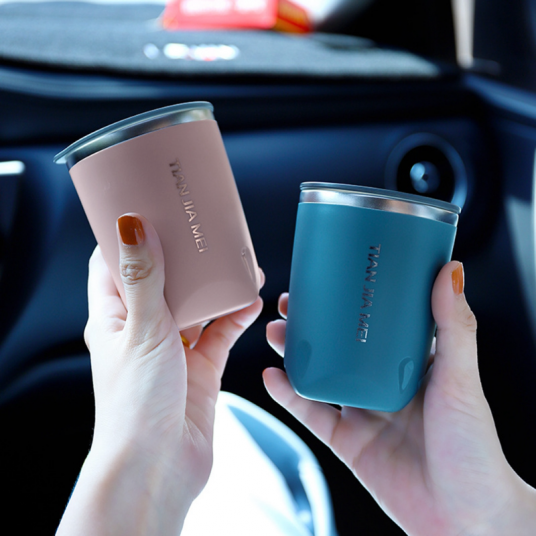 Leak-Proof Thermos - Stainless Steel Coffee Mug