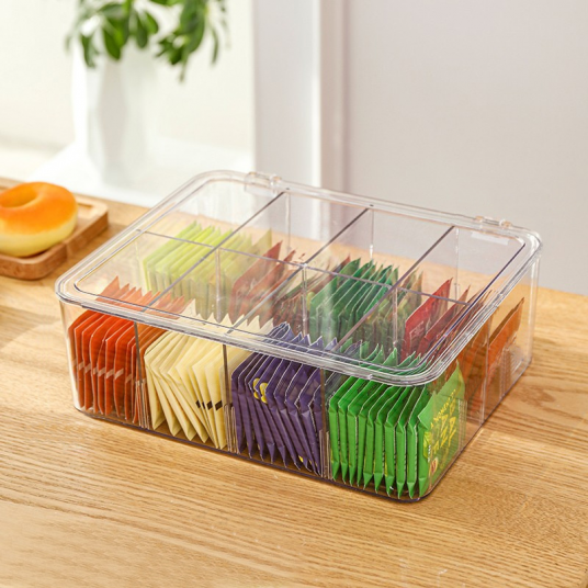 Household Tea Bag Organizer / Storage Box