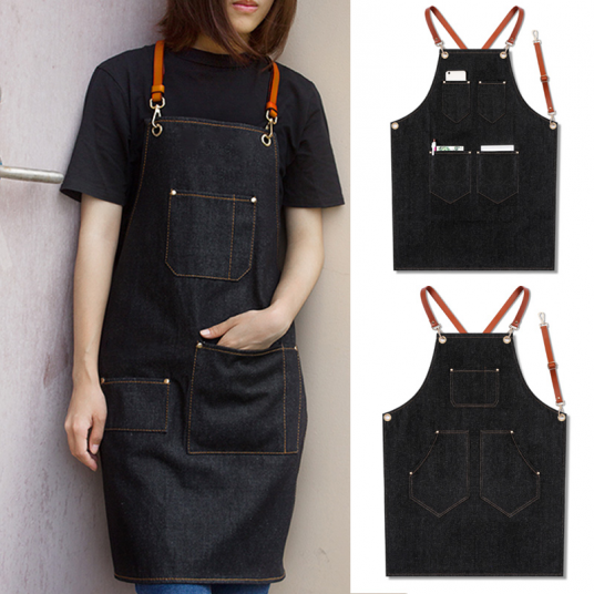 Denim Barista & Bartender Apron