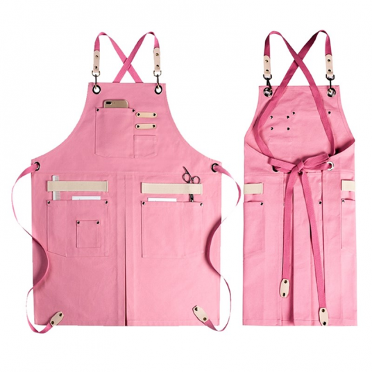 Cotton Canvas Apron  for the professional of home Barista