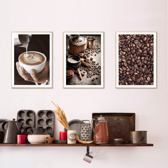 Coffee Shop Poster - Living Room Decor