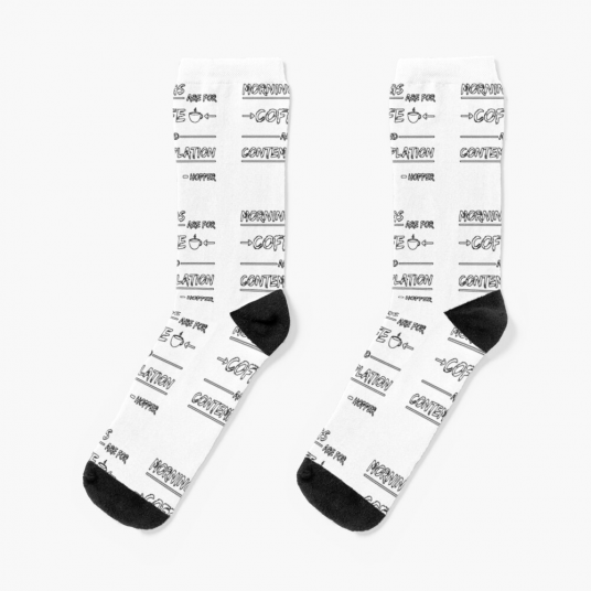 Mornings are for Coffee and Contemplation - Socks  - Unisex