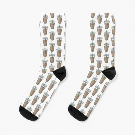 Iced Coffee Socks - gifts for men