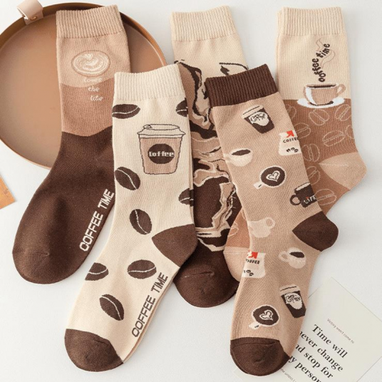 Best-selling Novelty Socks - Coffee Themed