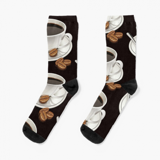 Coffee Lover Designer socks for women