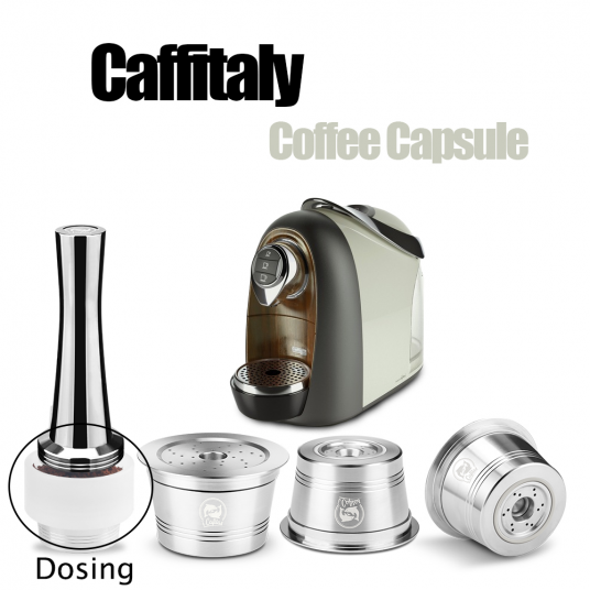 icafilas Reusable Coffee Capsule - Caffitaly Compatible Cafissimo & K-Fee
