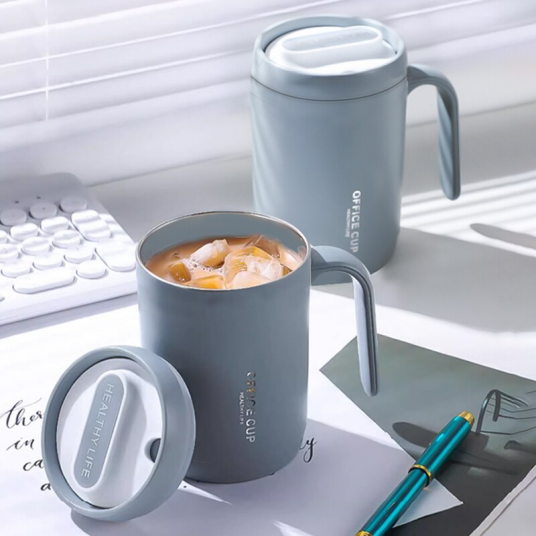 1pc Grey Creative PP Liner Drinking Cup
