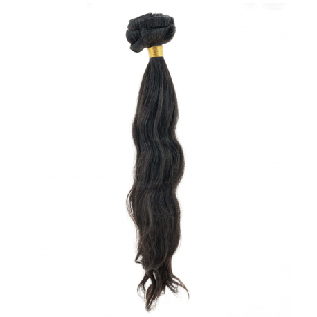 Indian Curly Natural Black Clip-in-Extensions