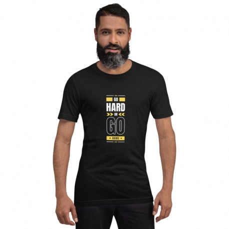 Go Hard Mens Short-Sleeve Unisex T-Shirt