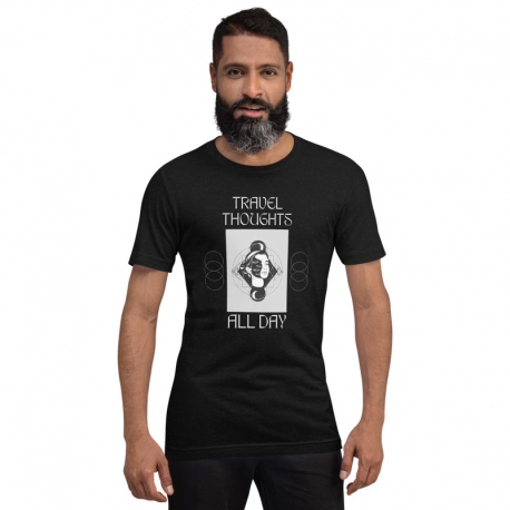 Travel Thoughts Men's Short-Sleeve Unisex T-Shirt