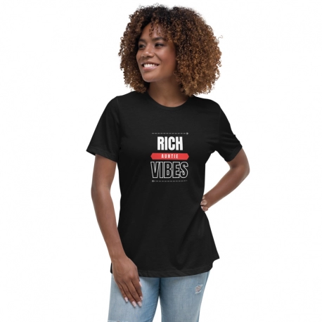 Rich Auntie Vibes Relaxed T-Shirt