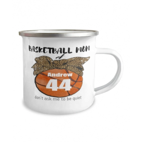 Basketball Mom Camper Mug