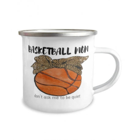 Basketball Mom Camper Mug