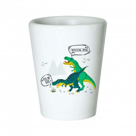 Pull My Hair Shot Glass