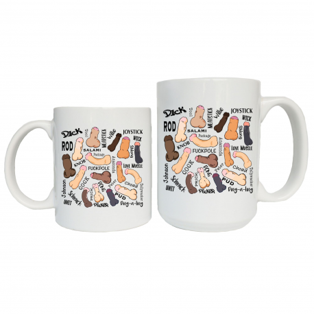Personalized Penis Dick Coffee Mug