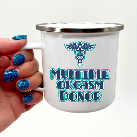 Multiple Orgasm Donor Camper Mug