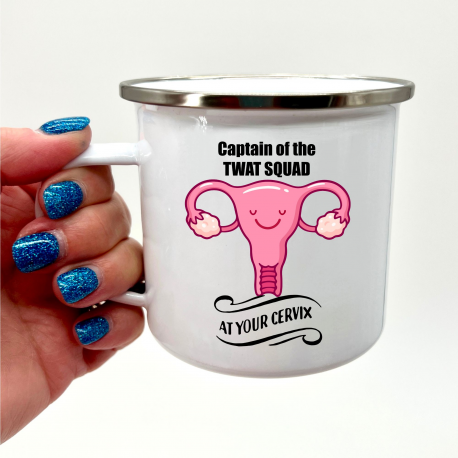 Personalized At Your Cervix Camper Mug
