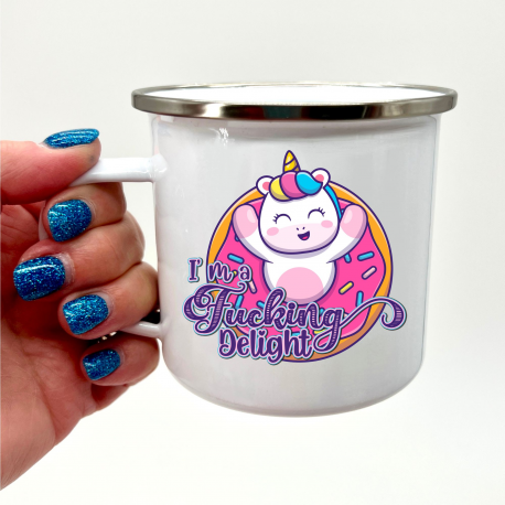 Im A Fucking Delight Camper Mug