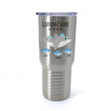 Grandma Shark Insulated Stainless Steel Tumbler