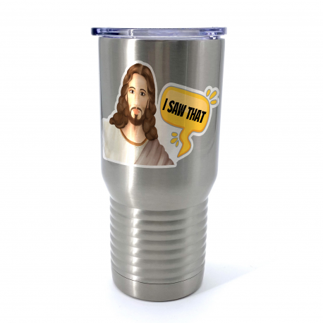 Jesus I Saw That Insulated Stainless Steel Tumbler