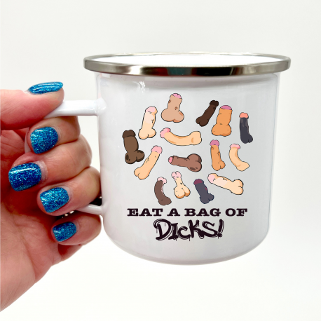 Eat A Bag of Dicks Camper Mug