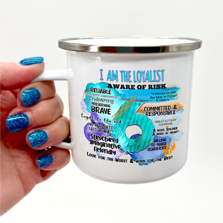 Enneagram 6, I Am The Loyalist Camper Mug