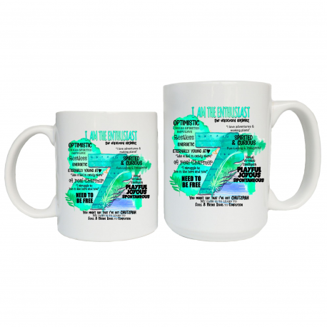 Enneagram 7, I Am The Enthusiast Coffee Mug