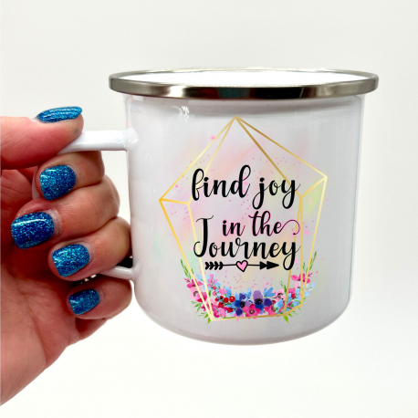 Find Joy In The Journey Camper Mug