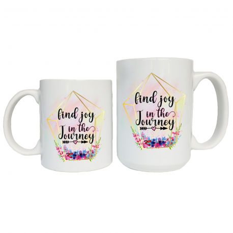Find Joy In The Journey Coffee Mug