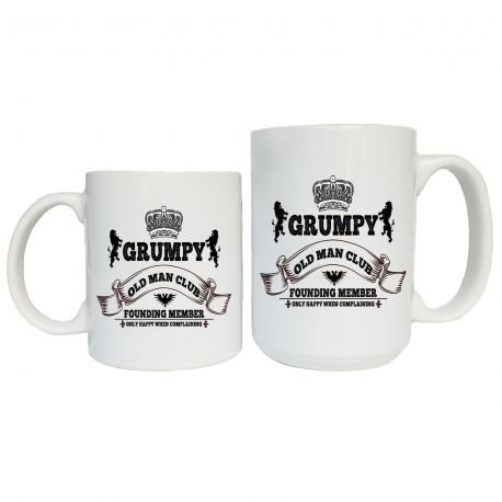 Grumpy Old Man Club Coffee Mug