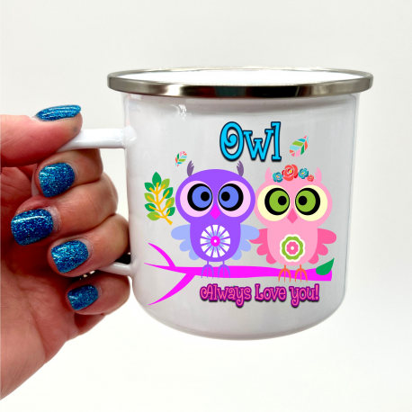 Owl Always Love You Owl Camper Mug
