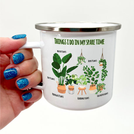 Things I Do In My Spare Time Camper Mug