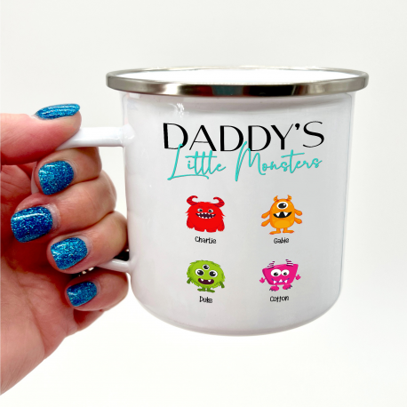 Daddy's Little Monster Camper Mug