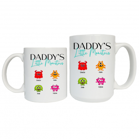 Daddy's Little Monster Coffee Mug