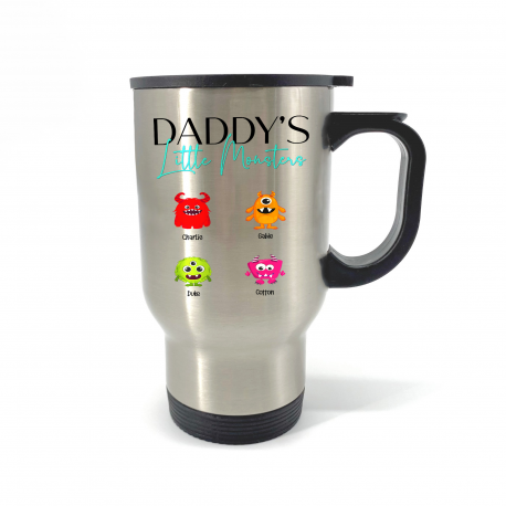 Daddy's Little Monster Travel Mug