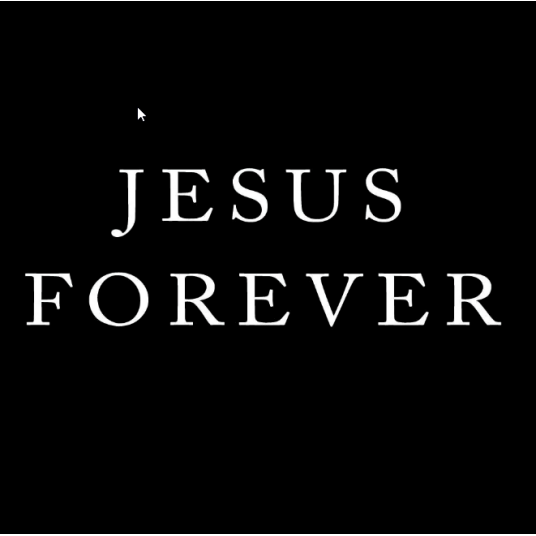 Jesus Forever T-shirt