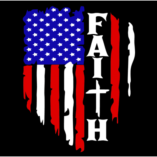 FAITH USA colors T-shirt