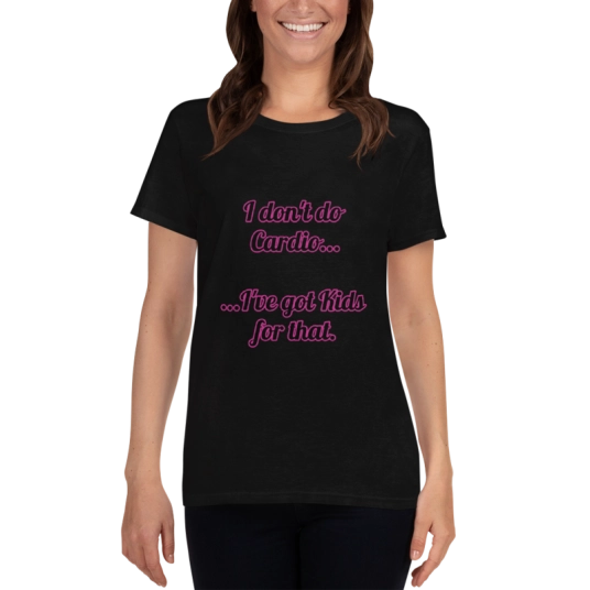 Mums Fitness-themed short sleeve t-shirt