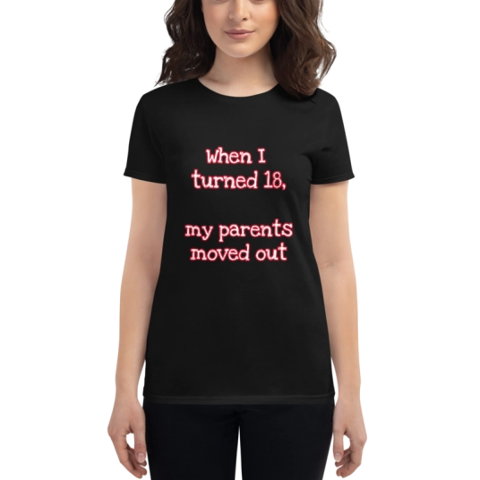 Teenage girl's short sleeve t-shirt