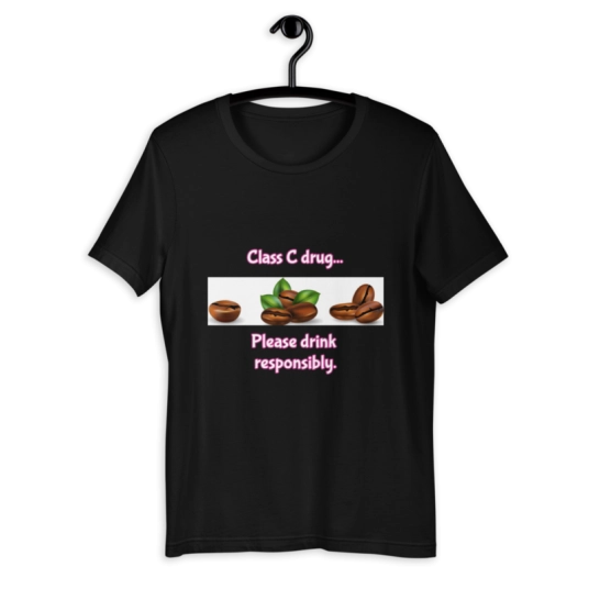 Coffee-themed Short-Sleeve Unisex T-Shirt