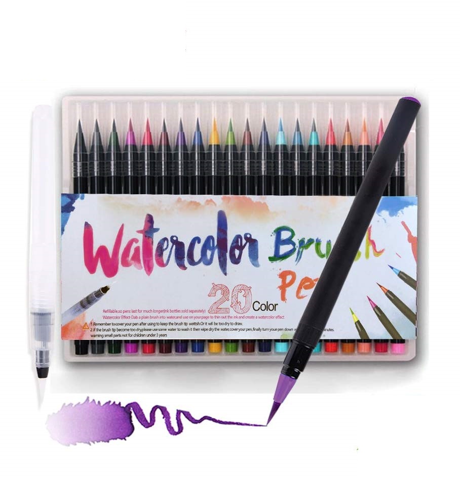Scribble & Dabble Watercolor Brush Pens