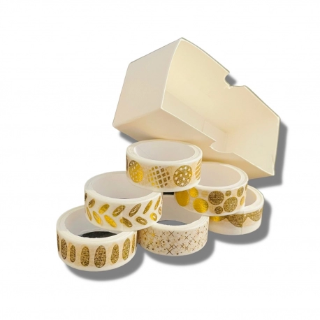 Gold Washi Tape Box